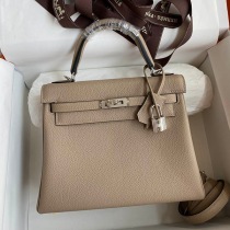 エルメス コピー ケリー 25cm 内縫い タッチ シルバー金具 erv65435