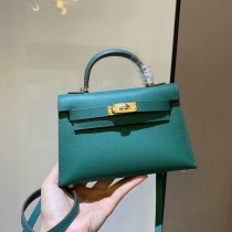 エルメス ケリーミニ2 カザック エプソン 偽物 シルバー金具he19020