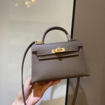 エルメス ケリーミニ2 カザック偽物 エプソン シルバー金具he1906