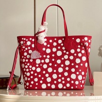 ルイヴィトン × 草間彌生 コピー LV × YK ネヴァーフル MM M46422