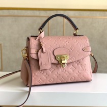 欲しい♡超限定♪ルイヴィトン ジョルジュ BB コピー バッグ★2way モノグラム グレインレザー ショルダーバッグ♪ローズプードル M53942