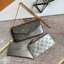 関税なし ルイヴィトン ショルダーバッグ コピー★モノグラム アンプラント★ポシェット フェリシー バッグ M68648