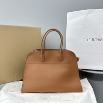 セール新作THE ROW 偽物 Soft Margaux 10 スエード トップハンドルバッグ zad96271