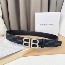 バレンシアガ BB HOURGLASSシグネチャーベルト 偽物 38MM ban57762