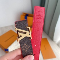 定番ルイヴィトン コピー サンチュール・LVアイコニック 30MM リバーシブル ベルト vui90557