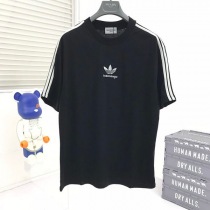 コラボ★バレンシアガ×アディダス Tシャツ 偽物オーバーサイズ baa86066