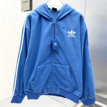 超限定♪バレンシアガ×アディダス フーディ コピー bal51700