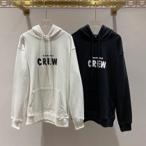 一目惚れ♪バレンシアガ パーカー コピー CREW ミディアムフィットフーディー 2色 bay94399