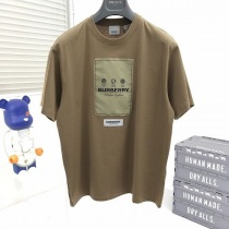 日本未入荷バーバリー ラベルアップリケ コットン Tシャツ コピー 80571211