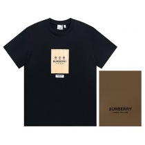 目を惹くカラー バーバリー クルーネック Tシャツ 偽物 オーバーサイズ 半袖 Bah30355