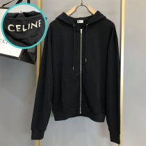人気No1セリーヌ コットンフリース フード付 スウェットシャツ コピー Ced24999