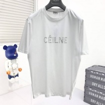 大人気！セリーヌ ルーズ Tシャツ コピー コットン ホワイト Cek79458