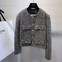 【21SS NEW】セリーヌ_women/ツイード 4ポケットジャケット コピー Ceu44759