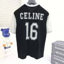 ☆超人気☆セリーヌ コピー 16 ルーズTシャツ / コットン Cez08376