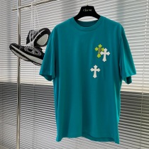 入手困難 クロムハーツ セメタリークロス 偽物♪ロゴTシャツ Kur64131