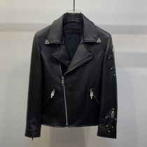 欲しい♡超限定♪クロムハーツ JJ DEANレザー ジャケットCH 偽物 Kuu56899