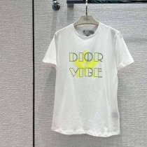 最安値挑戦ディオール VIBE Tシャツ コピー コットンジャージー & リネン dei13685