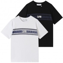 大人気◆ディオール◆Tシャツ コピー 半袖 コットンジャージー ロゴ ディオリビエラ deq87216