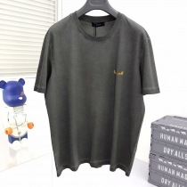 稀少 フェンディモンスター ロゴ クルーネックコピー Tシャツ fea01225