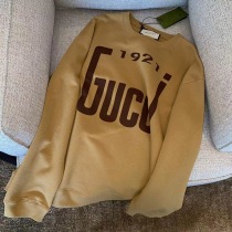 人気急上昇 グッチ【100周年記念】フェルトジャージーフーディ コピー gud43610
