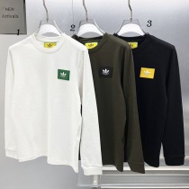 大人気！グッチ アディダス コラボ コピー ロゴ ニット ウールセーター 3色 gue75148