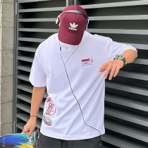 グッチ×バレンシアガ コラボ コピー クルーネック Tシャツ guf01259