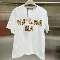 売上総額１位！グッチ さくらんぼ コットン Tシャツ コピー gug98874