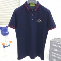 希少色 アディダス x グッチ 偽物コットン ポロシャツ guo53394