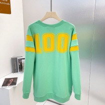日本未入荷 グッチ 100周年記念 偽物 コットン スウェットシャツ gup89715