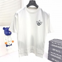 可愛いコラボ グッチ×アディダス 偽物 トレフォイルプリントTシャツ guq88525