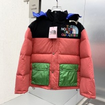 可愛いグッチ ノースフェイス 偽物★コラボ ダウンジャケット 偽物 guy06915