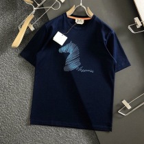 高級ブランドエルメス 半袖 Tシャツ 偽物 H刺繍 コットン ero11006