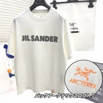 【日本未発売】ジルサンダー+ x アークテリクス コピー リフレクティブ コラボTシャツ 男女兼用 Jik36565