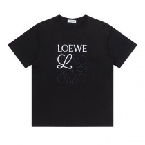 注目★ロエベ アナグラム クラフト Tシャツ 偽物 コットン loz45240