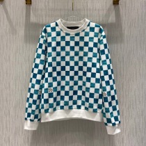 新作☆​ルイヴィトン トレーナー コピー☆スウェット☆ ダミエプリントクルーネック 1A99VA
