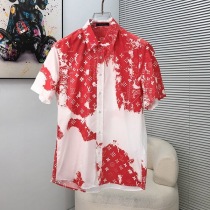 争奪戦ルイヴィトン モノグラムバンダナ ショートスリーブシャツ 偽物 1AA7WP