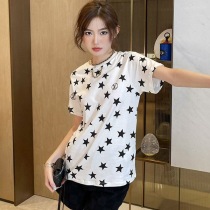 送料込ルイヴィトン スタープリントTシャツ コピー 1AA9WV