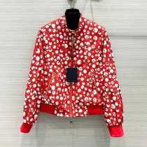 ルイヴィトン【草間彌生 コピー】リバーシブル ボンバージャケット 1AB7S6
