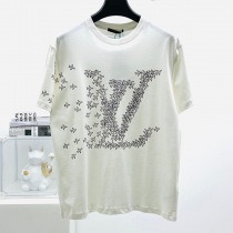 21AWルイヴィトン Tシャツ コピー エンドゴール クルーネック ロゴTシャツ vua76043
