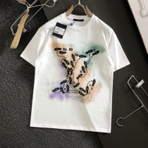 ☆超人気☆ヴィトン グラフィック 半袖 Tシャツ コピー コットン vue49730