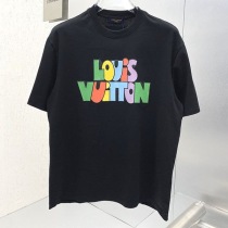 ★日本!!人気！ルイヴィトン NBA フロント＆バック レタープリントTシャツ コピー vuf01348