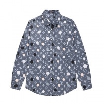ギフトに最適草間彌生コラボ コピー ルイヴィトン PAINTED DOTS シルクシャツ vug63525