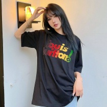 超話題!ルイヴィトン エブリデイLVクルーネック Tシャツ 偽物 vuh94108