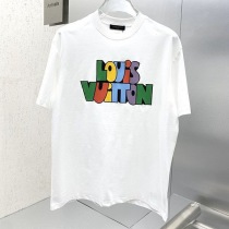 【大特価】ルイヴィトン NBA フロント＆バック レタープリントTシャツ コピー vuj38824