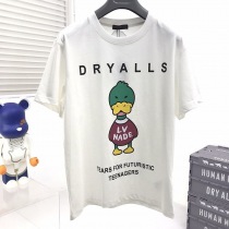 日本未入荷【​ルイヴィトン×NIGOコラボ 偽物】ダック クルーネック Tシャツ vul75375