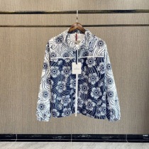 日本未入荷 21SS【モンクレール ジャケット コピー】Keragan フローラル ナイロン ジャケット 0931A761005956R770