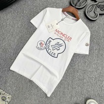 大人気!モンクレール コットンジャージ クルーネック ロゴTシャツ コピー mof25797