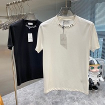 モンクレール 衿にレタリング付きTシャツ 偽物 mog49139