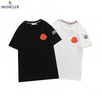 完売必至モンクレール ロゴパッチ Tシャツ 偽物 mol80311