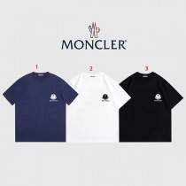 高品質 モンクレール Tシャツ コピー ルーネック ロゴ mou11511